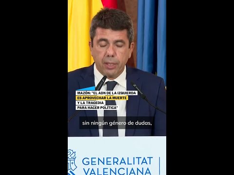 Carlos Mazón anuncia su dimisión y deja en manos de PP y Vox la elección de su sustituto