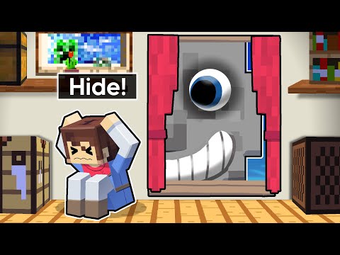 Hunted By The MAN IN THE WINDOW In Minecraft!