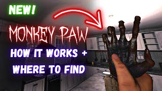 How To Use The Monkey Paw In Phasmophobia! NEW UPDATE!