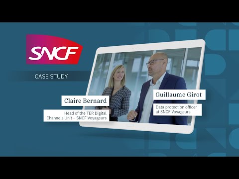 How does the SNCF manage over 1 million positive consents per month with Didomi