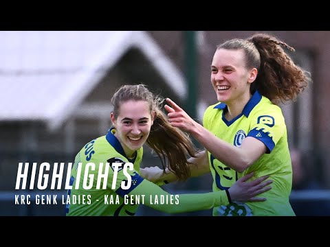 🎬 Highlights KRC Genk Ladies - KAA Gent Ladies: 1-2