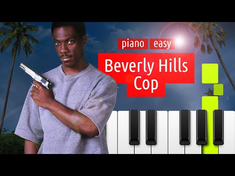 BEVERLY HILLS COP Axel F Piano Tutorial 🎹 EASY