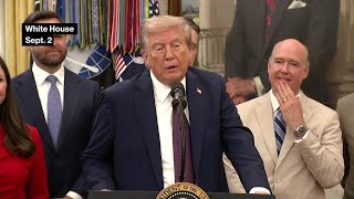 Trump says US military shot out a drug boat from Venezuela