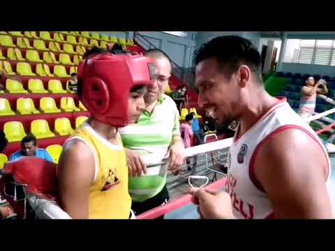 Tommy López vs Jasser Espinoza, 90 libras. Miércoles 30 de junio de 2021, gimnasio Nicarao.