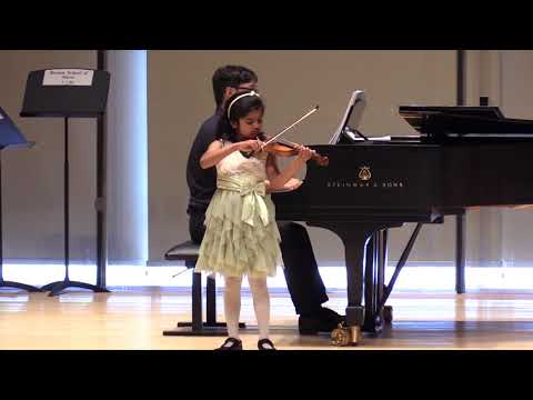 Becker: Gavotte | Eva Koshy, violin | Northwestern University Music Academy