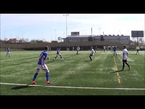 Czarni Sosnowiec Juniorzy 1 kolejka  mecz z Ruchem Chorzów wiosna 2016r