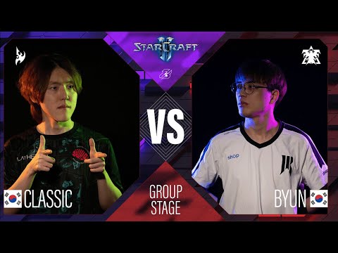 Classic vs. ByuN // Gamers8 featuring StarCraft  // Group Stage