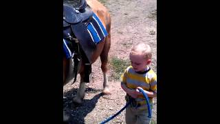 Milk shoots out