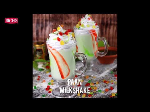 Paan Milkshake - Summer Coolers Beverage Recipe
