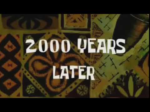 bob esponja  1 hora depois 2 horas e 3 depois e 2 mil anos depois