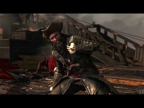 Muerte de Barbanegra - Assassins Creed Black Flag