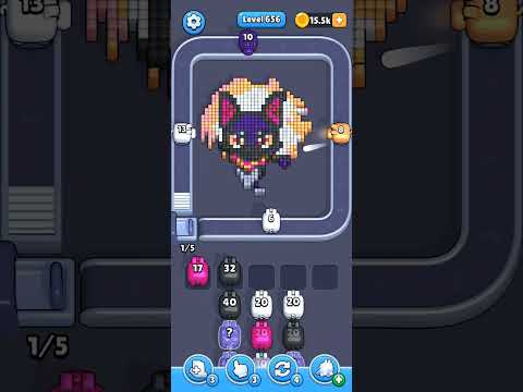 Pixel Flow Level 656 Walkthrough