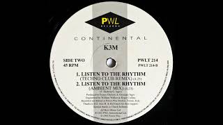 K3M - Listen To The Rhythm (Techno Club Remix) [PWLT 214]