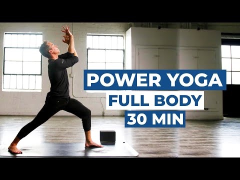 30 Min Full Body Power Yoga l Strength & Balance