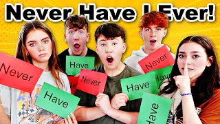 Never Have I Ever! | Teen Edition! | Are They In Trouble? | Siblings!