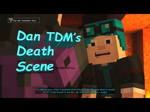 Red KoJacK - Minecraft: Story Mode Episode 6 A Portal To Mystery: Dan TDM's Death Scene