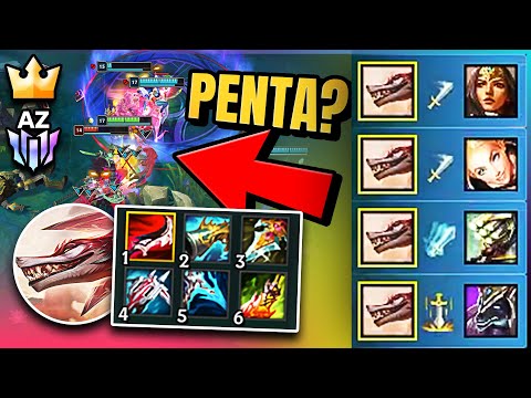 NAAFIRI: PENTAKILL AL SECONDO TENTATIVO??? - AZ PENTAKILL CHALLENGE