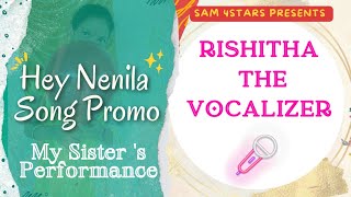 Hey Nenila /Song Reprise /By Rishitha /Mr Majnu /SS Thaman/Akhil /Rithvik Sam/Sam 4stars #rithviksam