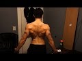 SUPER SAIYAN SHREDDING - FLEXING & POSING - 19 YEARS OLD - 4 WEEKS OUT