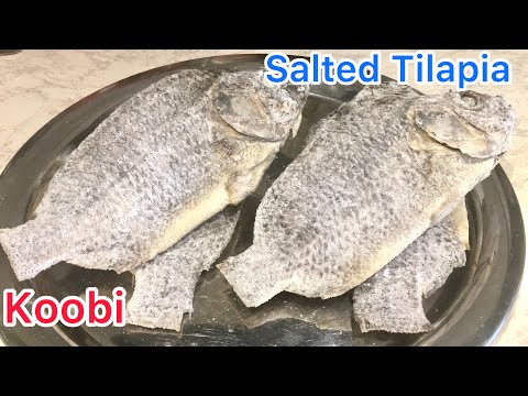 The Easiest way to make Salted Fish | Ghana Koobi Recipe #saltedtilapia
