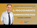 PROCEDIMENTO AMMINISTRATIVO GUIDA COMPLETA PER CONCORSI IN PUBBLICA AMMINISTRAZIONE