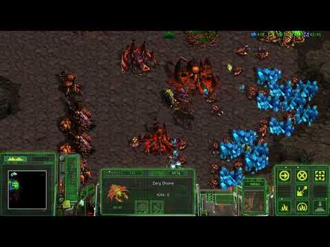 StarCraft Remastered: UEDAIP - Expansion Zerg 08 To Slay the Beast w/commentary