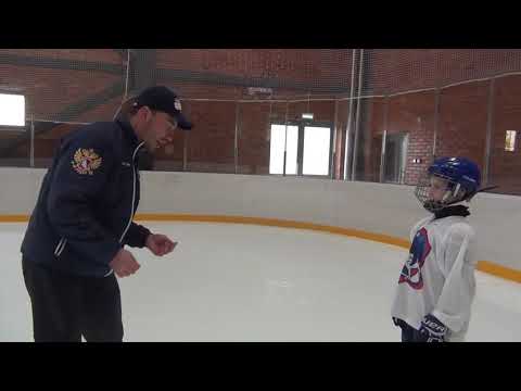 Развивающие упражнения и тренировки по хоккею для детей. Hockey training for children #7