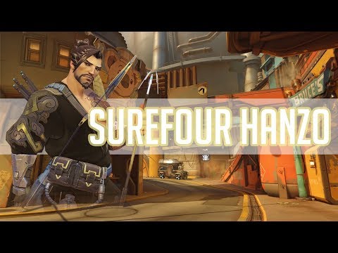 Overwatch - Surefour Hanzo Placement Match On Alt Account