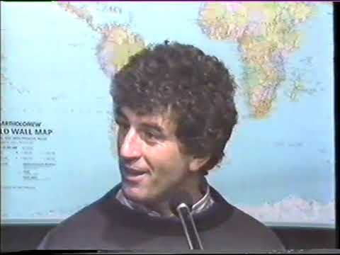 Frank Kramer te gast in Spitsuur van Leo Tholens, Love TV, februari1986