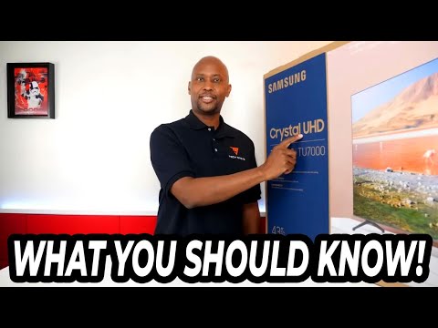 2020 Samsung TU7000 Crystal UHD 4K TV - What You Should Know
