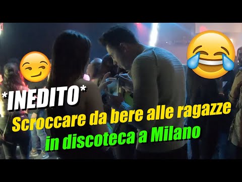 MAI offrire! SCROCCARE da bere alle ragazze in discoteca a Milano