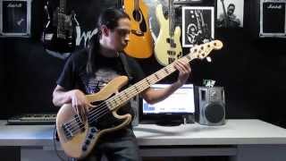 Fender American Deluxe Jazz Bass V - Tower of Power - Bass Cover Fingerstyle