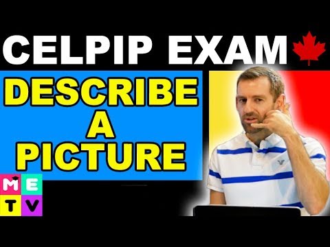 CELPIP Exam Speaking Practice | Describe a Picture