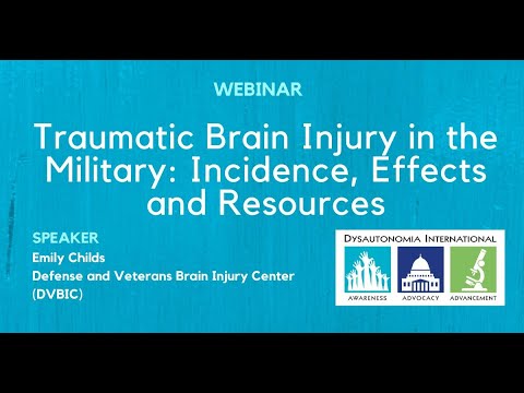 , title : 'Traumatic Brain Injury in the Military: Incidence, Effects and Resources'