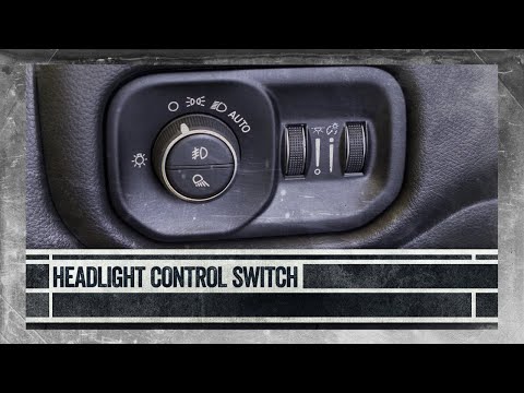 Headlight Control Switch | How To | 2019 Ram Chassis Cab