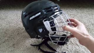 Video thumbnail for Review of the Bauer IMS 5.0 Helmet Combo Senior Large by ALLCHECKOUT