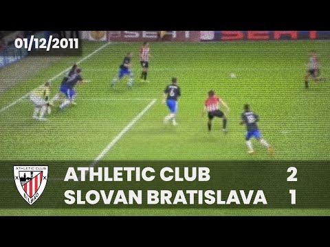 ⚽️ [Europa League 11/12] J6 I Athletic Club 2 - Slovan Bratislava I LABURPENA