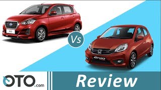 Datsun Go vs Honda Brio Satya | Review | Adu LCGC Transmisi CVT | OTO.com