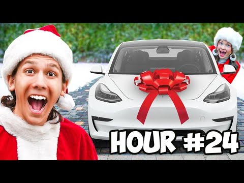 Becoming SANTA For 24 HOURS w/ Zoe (Holiday Special) | NichLmao