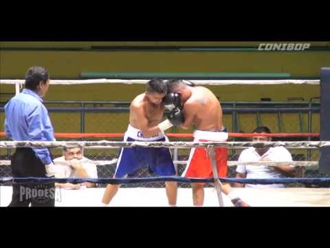 Pelea Alain Aguilar vs Luis Bermúdez - CONIBOP