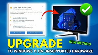Upgrade Windows 10 to Windows 11 Without Losing Data (2025 New Method)