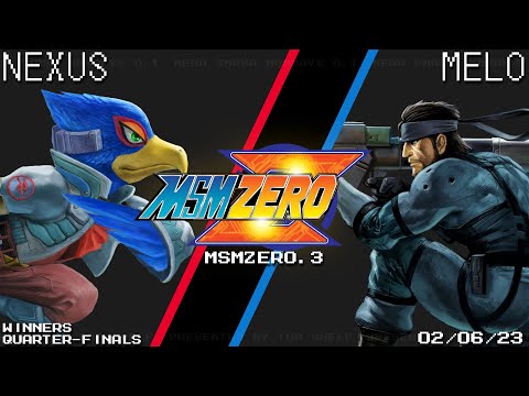 MSM:ZERO.3 - Nexus (Falco) Vs. Melo (Snake) - SSBU - Winners Quarters