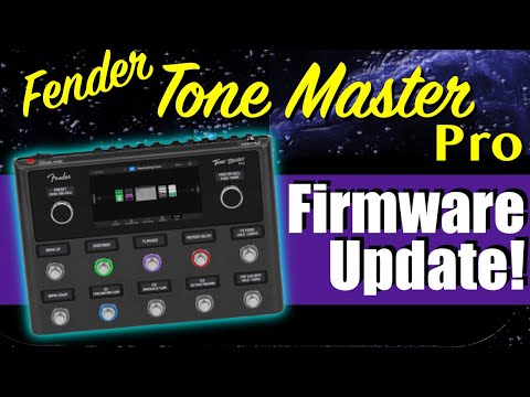 How To Update The Firmware In Your Fender Tone Master Pro!