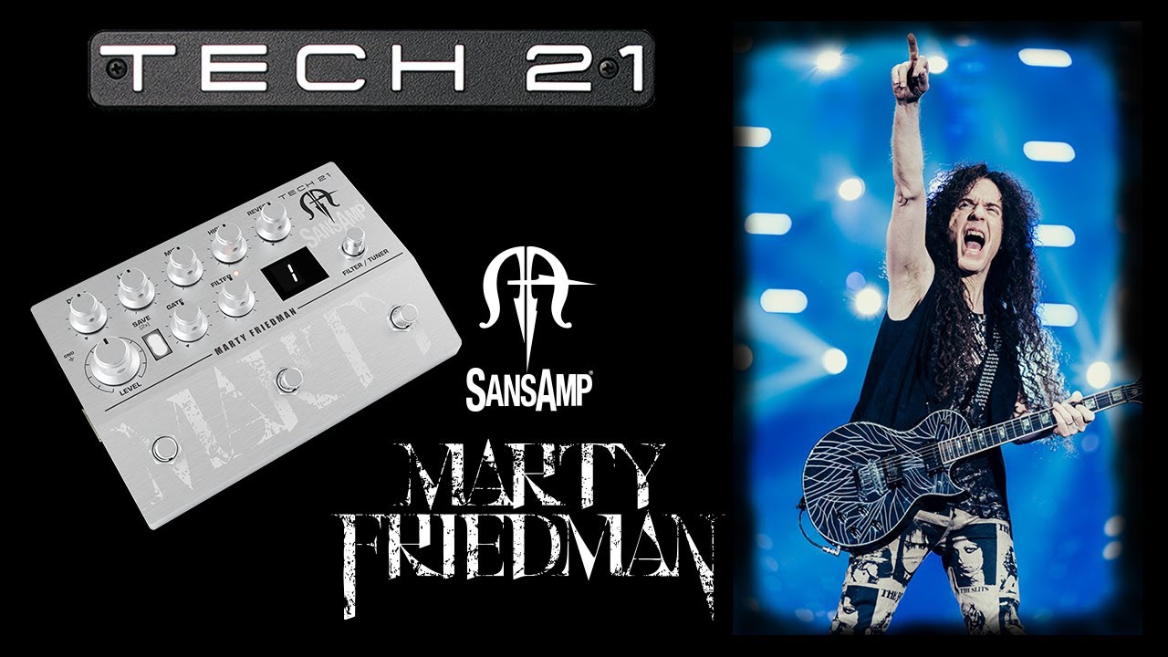 Tech 21 Marty Friedman Signature SansAmp