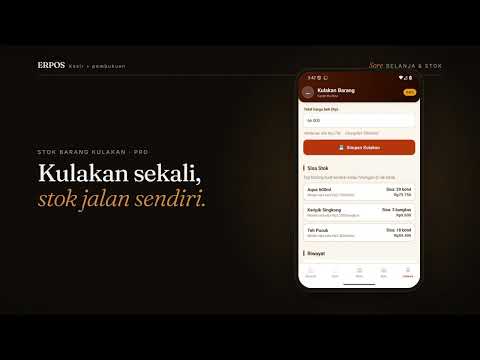 ERPOS - Kasir & ERP UMKM F&B video thumbnail