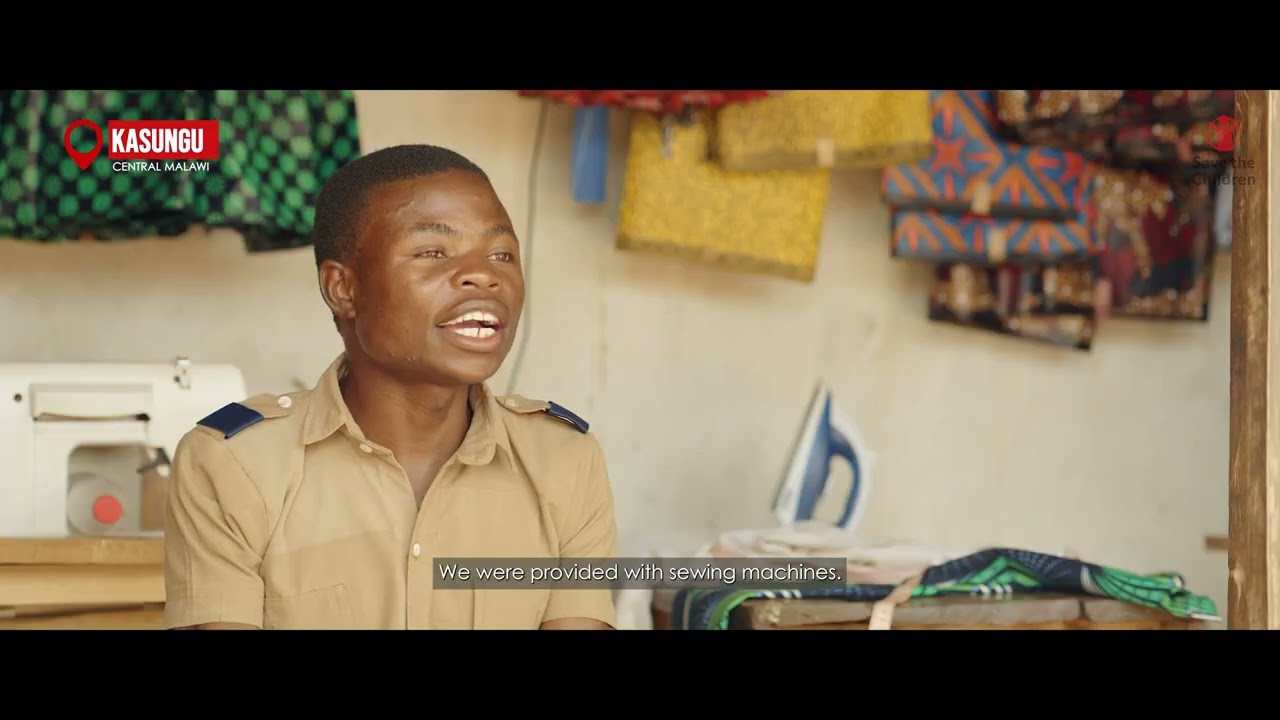 Resilience for Economic Development Gains Transforms the Life of Young Tailor Maxwell Goliati