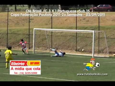 Tv Futebol Kids - Copa Federação Paulista 2011 - Rodada de 03/09/2011