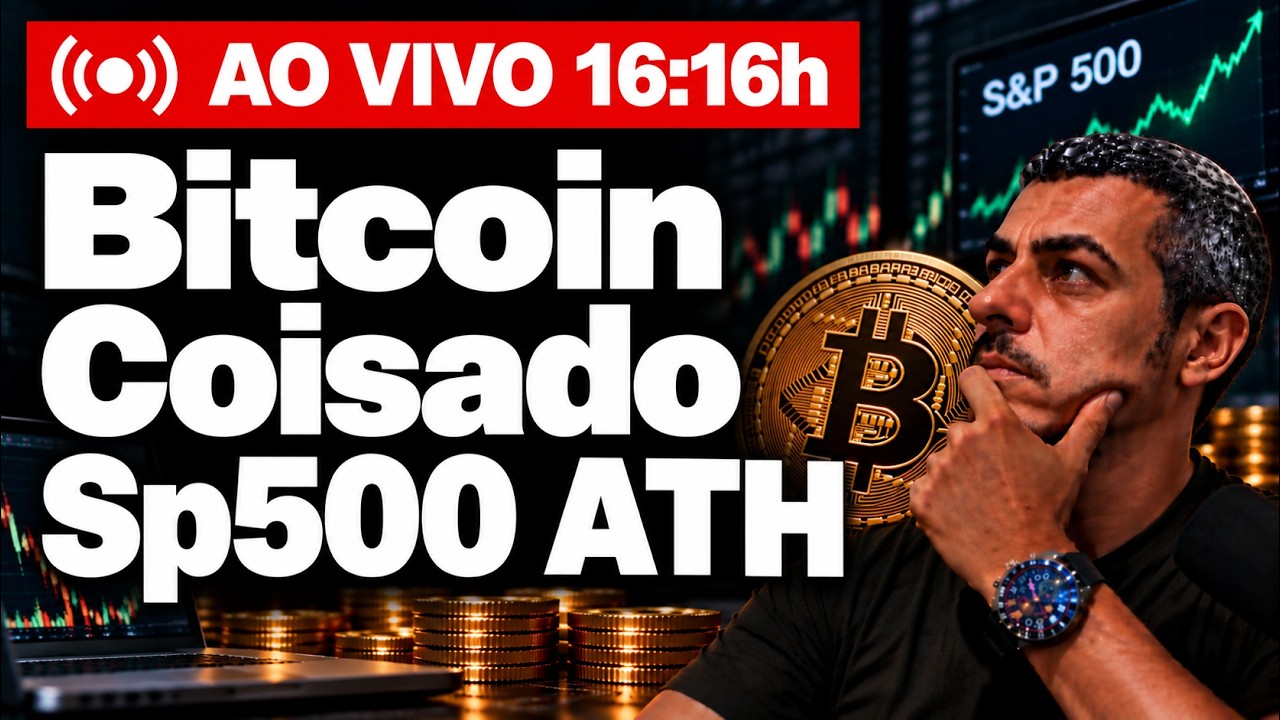 🔥 Bitcoin AO VIVO - SP500 Novo ATH US$ 71,3 trilhões - Analisando os Mercados