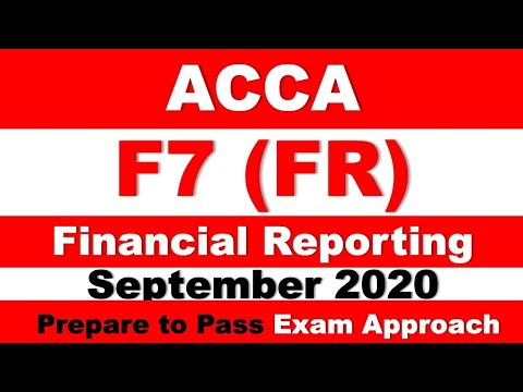 FR (F7) - Day 02 - Sept 2020 - Financial Reporting ACCA Exam Approach Webinars MNN