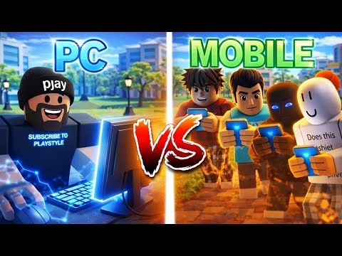 Can 1 PC Player Beat 4 Mobile Players in Timebomb Duels ROBLOX?